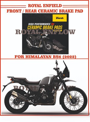 Royal Enfield Vesrah Front/Rear Ceramic Brake Pad for HIMALAYAN