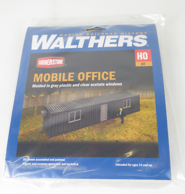 Walthers Cornerstone 933-4188 HO Transload Mobile Office Transload Facility Kit
