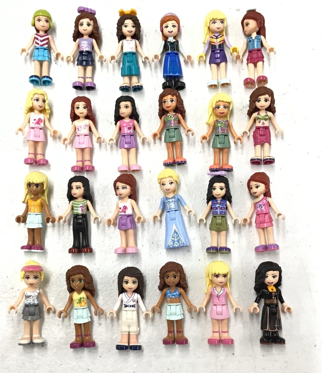 Friends Lego People For Girls Lego Characters Girl Lot Of Random