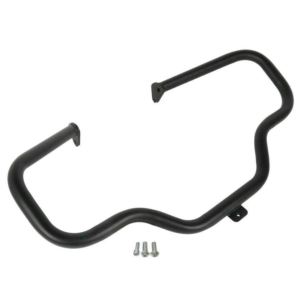 Barra de choque protectora de motor negra apta para Harley Touring Electra Glide 1997-2008 EE. UU. Foto 2 de 4