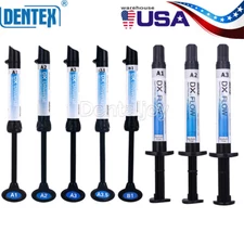 Dental Universal Curing Light Composite Resin A1A2A3A3.5B1B2/Flowable /Syringe