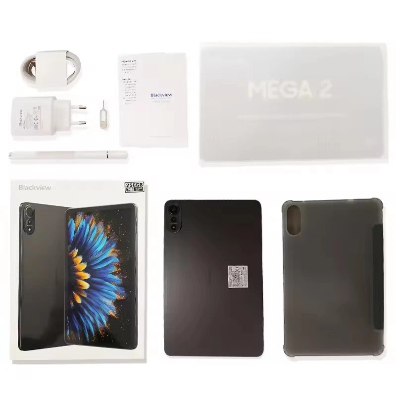 Blackview MEGA 2 4G Tablet 12'' 2K FHD+ 9000mAh 16MP Android 15 24GB/36GB+256GB - Image 3 of 4