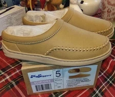 My Pillow Women's MySlippers All Season Slip-On Slippers  Tan Size US:5