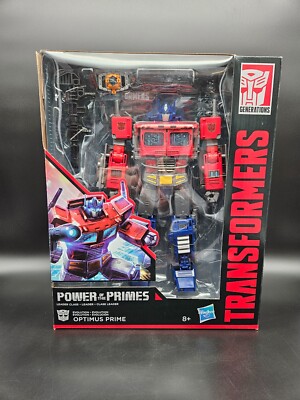 Transformers Generations Power of the Primes Optimus Prime Leader Class