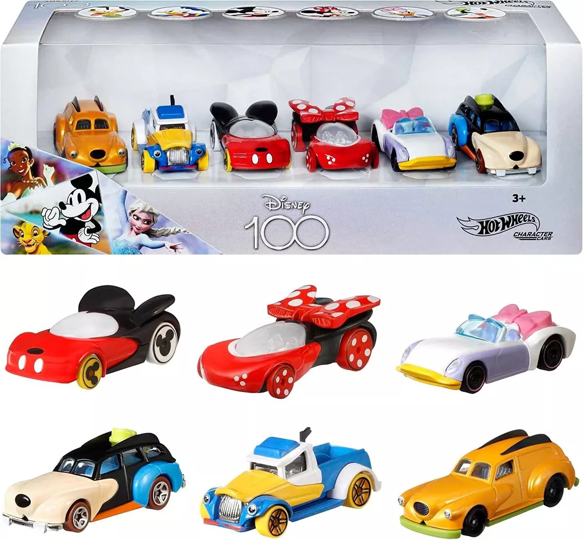 Disney character sales hot wheels