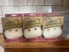3x Scrub Mommy ECO COLLECTION Scrub Daddy Non-Scratch FlexTexture Sponge 3 PACK