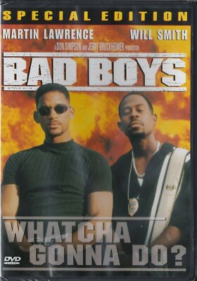 BAD BOYS With Will Smith/Martin Lawrence(DVD, 2000, Special Edition)