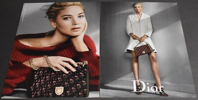 2016 Print Ad Fashion Style Heels Art Dior Blonde Long Legs Purse Smooth Beauty
