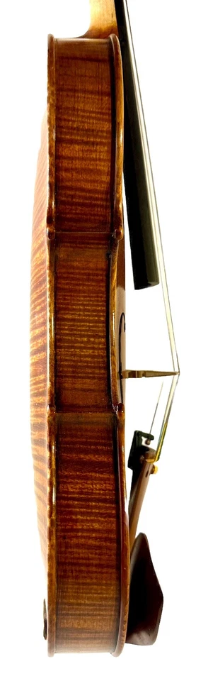 IMPRESIONANTE violín profesional 4/4 - copia de Stradivari italiano, parte posterior de una pieza Foto 4 de 4