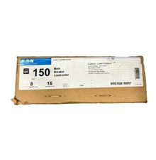 Eaton BR816B150RF Main Breaker Loadcenter 150A 8-Spaces 16-Circuits
