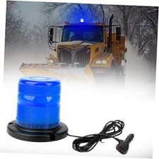 Blue Led Beacon Lights 12-24v 16 Flashing Modes 60 Led Emergency Roadside