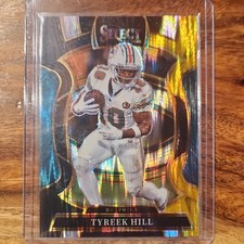 Panini 2025 Select Tyreek Hill #83 Concourse Prizm Football Card Miami Dolphins