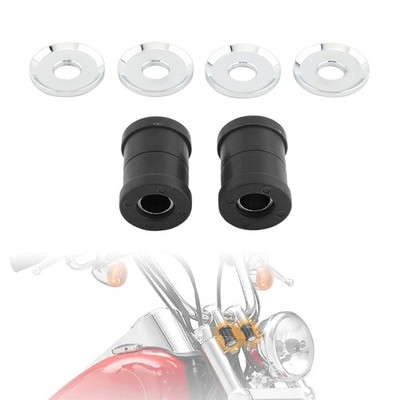 Polyurethane Handlebar Riser Bushings For Harley Softail Dyna Sportster XL US