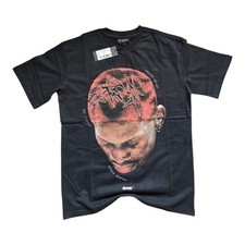 Camiseta ERE Studios Dennis Rodman talla M-L negra nueva con etiqueta baloncesto NBA