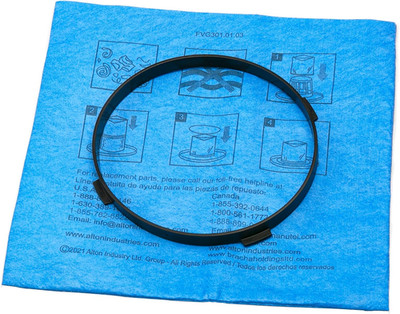 - 251201  25-1201 Blue Cloth, Reusable Filter with Clamp Ring for 1-5 Gallon Wet