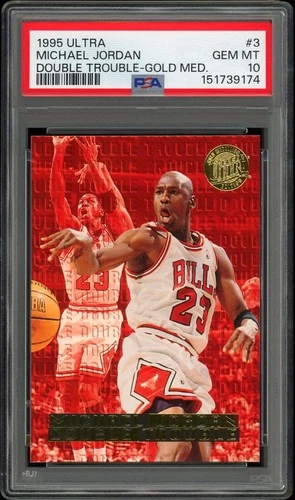 Jordan 1995 Fleer Jordan Gold