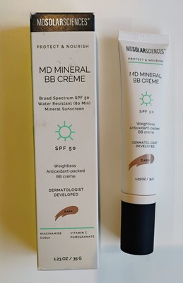 MD Solar Sciences MD Mineral Antioxidant 1.23 OZ BB Creme Dark EXPIRED 4/2025