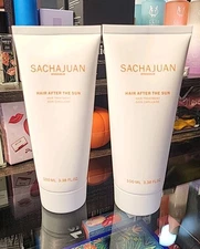 2x SACHAJUAN Hair After Sun Hair Treatment 3.38 fl oz/100ml NEW Sealed Haircare