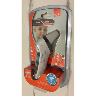 #ad MOBI DualScan Prime Ear Forehead Digital Infrared Thermometer 70121 DX New $12.99