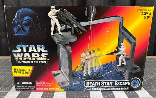Star Wars Power of the Force POTF Death Star Escape Playset 1996 Kenner Sealed