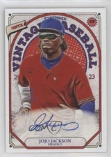 2023 Onyx Vintage Extended Blue Ink Jo Jo Jackson #OAJJ Auto 0sm1