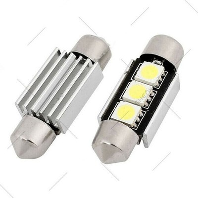2x 36mm Sofitte LED CANBUS Kennzeichenbeleuchtung Lampen 6000K FÜR Mercedes DE 