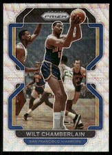 2021-22 Panini Prizm #260 Wilt Chamberlain Silver Wave