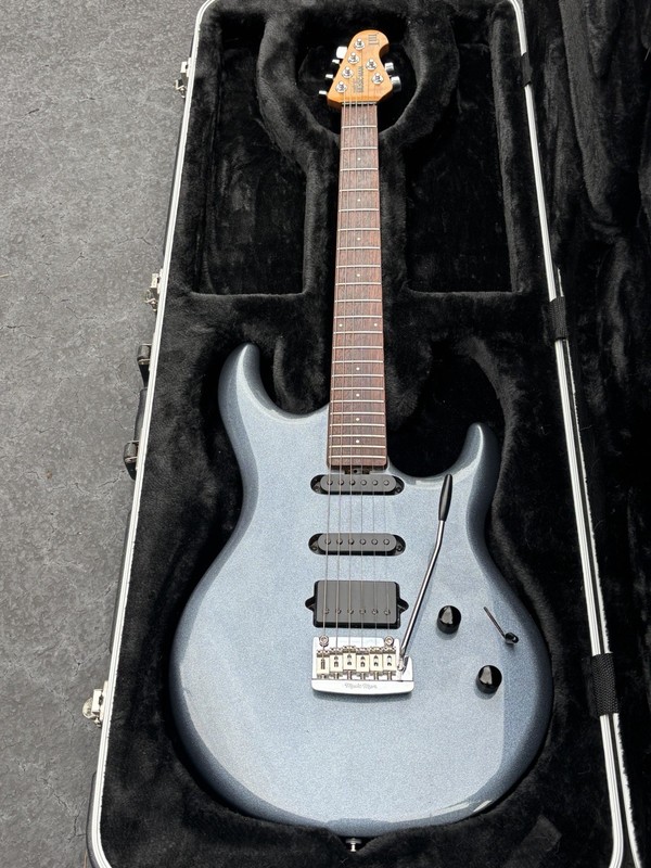 Ernie Ball Music Man Luke III HSS Electric Guitar - Bodhi Blue 2018 w/OHSC