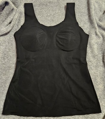 Damen Top, Oberteil, Größe S/M,  Farbe Schwarz, Mit Push up