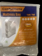 ComfortHome Mattress Bag for Moving and Storage Twin and Full Size 1 Pack