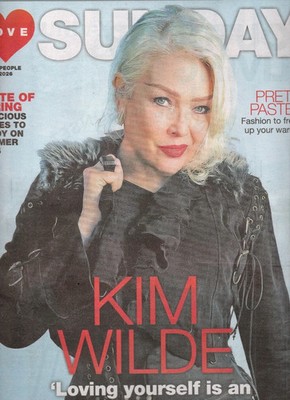 KIM WILDE Love Sunday Magazine April 2026 NEW