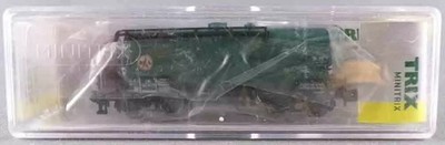 Minitrix 15420-19 Ech N Db Bogies Tank Car & Green Healer DEA 580 957 New