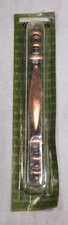 Vintage Amerock T 150-AC Colonnade Door Drawer Pull Antique Copper NOS 3" CTC