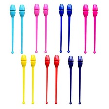 Connectable Rhythmic Gymnastics Clubs PP Material Practice Equipment Portable