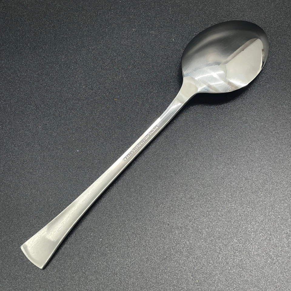 Juego de 8 cucharas sopera MCM de acero inoxidable para Corea Pasadena Rose NOS Northland cubiertos Foto 3 de 4