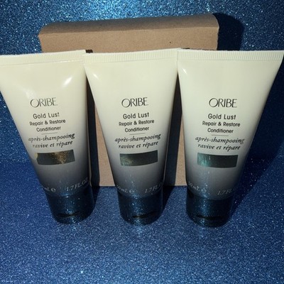 Oribe Gold Lust Repair & Restore Conditioner 50ml / 1.7oz SET OF 3 NEW