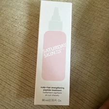 Saturday Skin Scalp + Hair Strengthening Peptide Treatment 2.70 fl oz New In Box