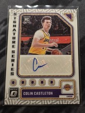 2023-24 Panini Donruss Optic - Signature Series Colin Castleton #SS-CST (AU, RC)