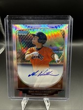 2013 Bowman Chrome - Mac Williamson #BCA-MW Refractor Auto 151/500 Giants