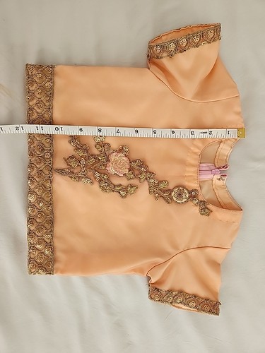 Girls Lehenga Floral Pattern - Picture 3 of 24