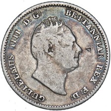 1836 Groat (Fourpence) - William IV British Silver Coin