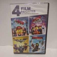 Lego Movie 4-Film Collection DVD, 2011 Sealed