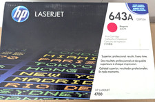 HP OEM Genuine Color Cartridge Q5953A 643A Magenta Toner 4700