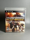 Transformers Fall of Cybertron (Sony PlayStation 3) PS3 CIB Complete Tested Game