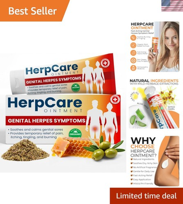 #ad Herpes Genital Treatment Herpcare Fast Acting Ointment Can be Used on Col... $52.94