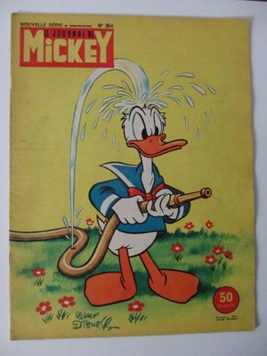 Micky Maus  -  Heft   50 er - Jahre    Frankreich   Le Journal de Mickey 364