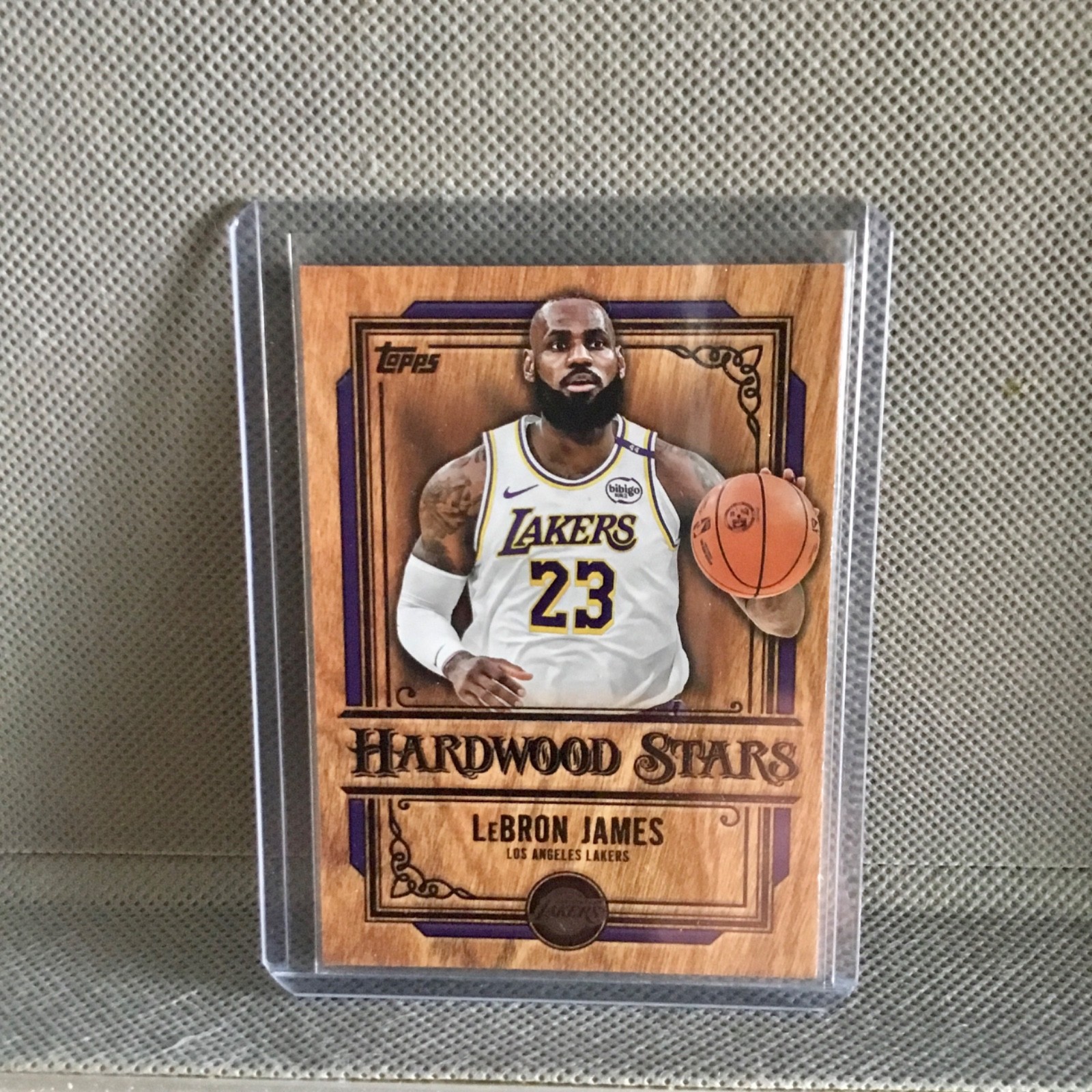 2025-26 Topps Basketball Hardwood Stars LeBron James Case Hit SSP #HS-2 Lakers