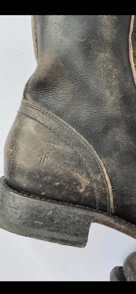 Botas Frye Jenna de Cuero Rústico Raras Increíbles Talla 9.5 Foto 2 de 4