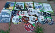 XBOX 360 Games Lot  of 17 gears war call duty paintball creed sonic recon halo e