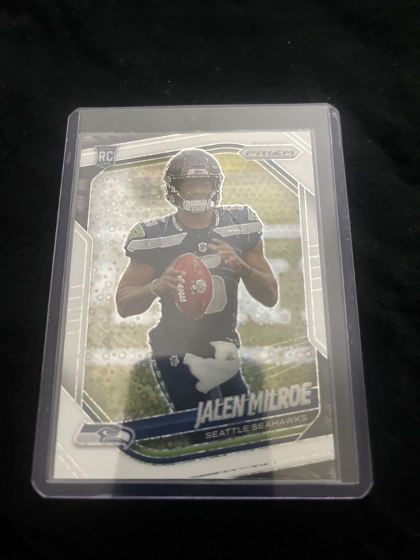 2025 panini prizm football Jalen Milroe White Disco RC Prizm #317